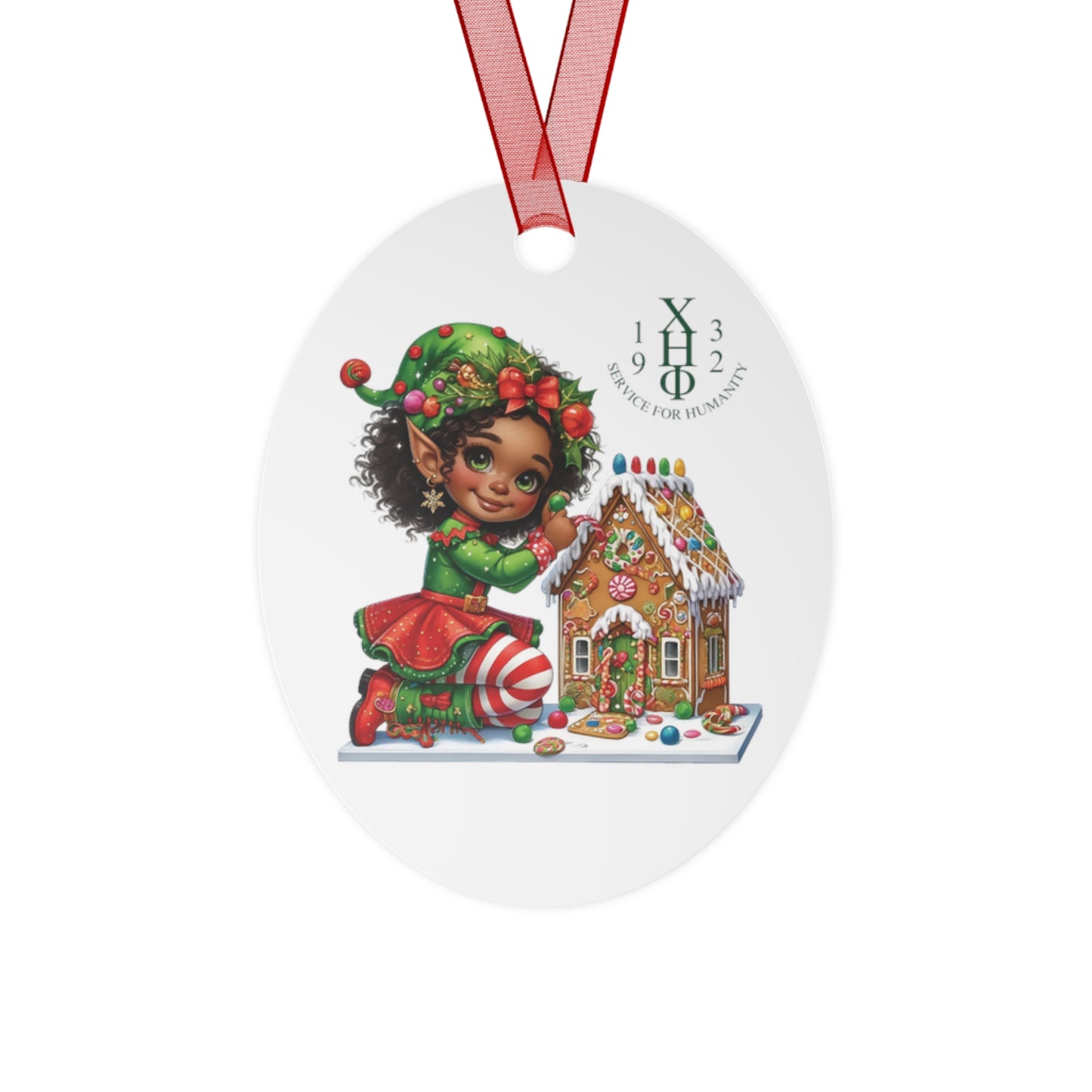 Holiday Metal Hanging Ornaments