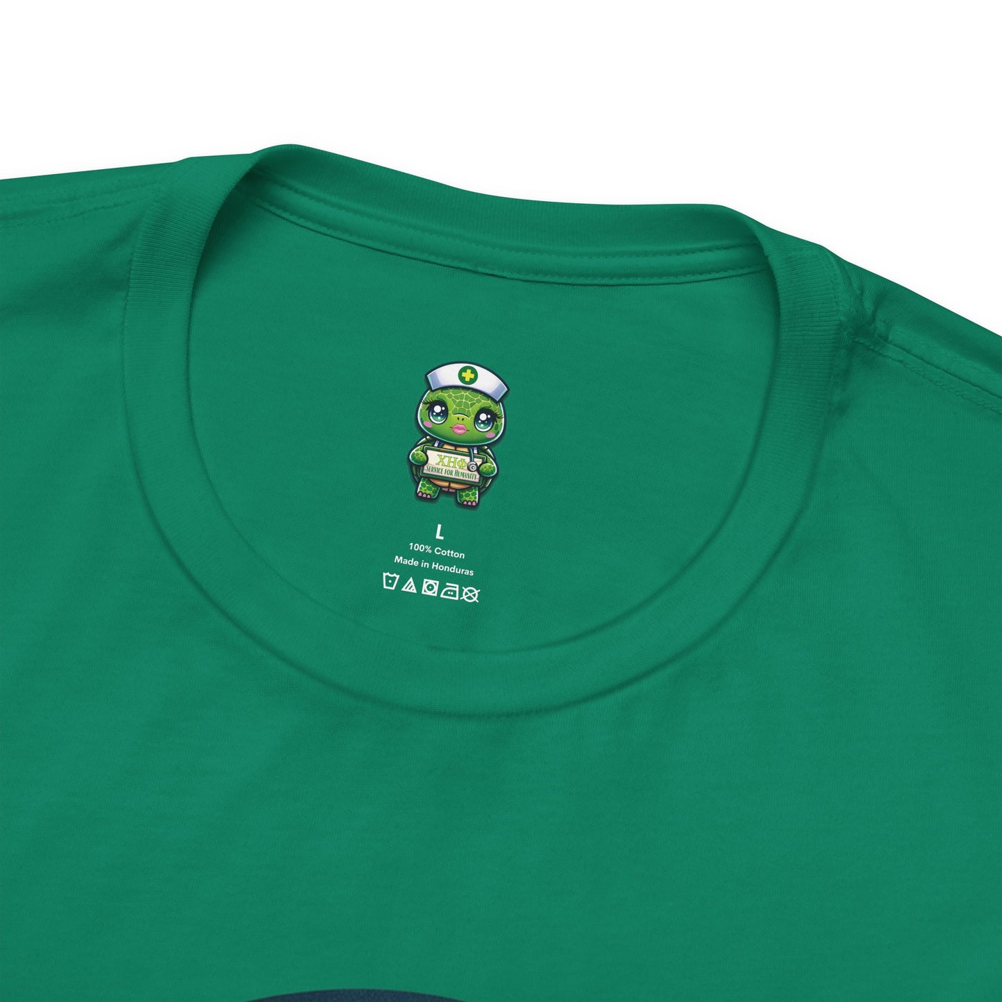 Lady Turtle Unisex Jersey Short Sleeve Pajama Tee