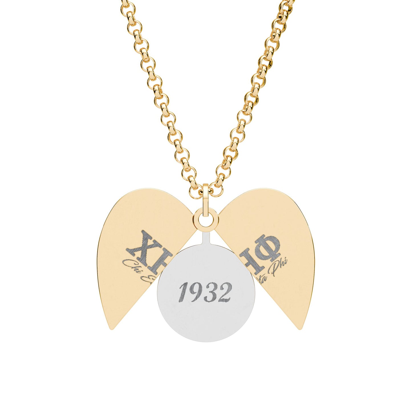 Hidden Message Heart Necklace — Engraved Split Locket