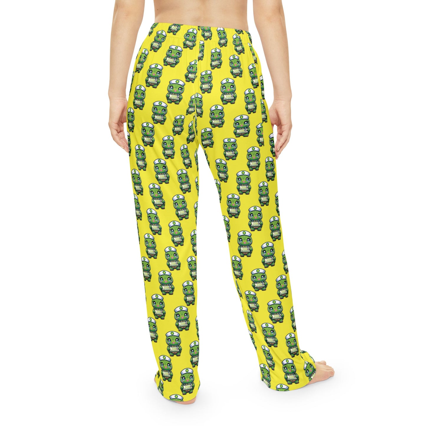Yellow Turtle Pajama Pant