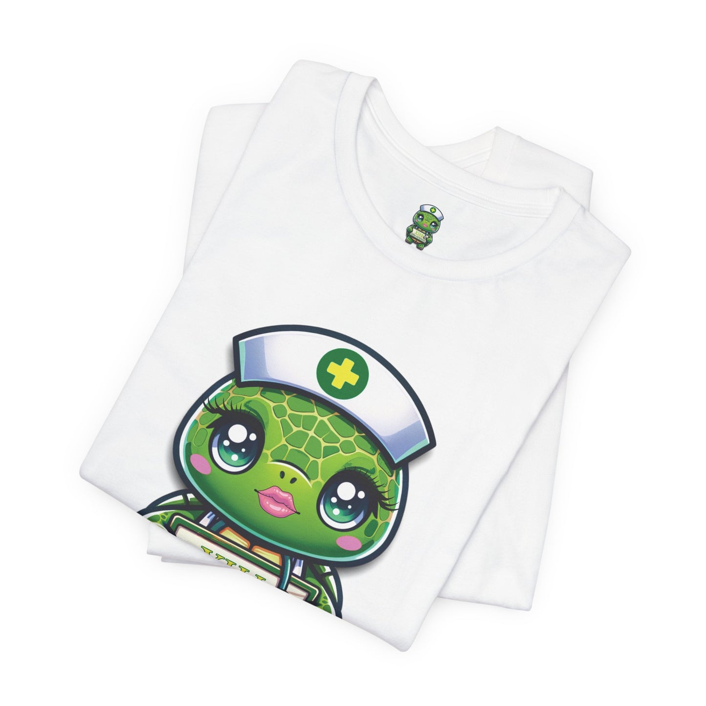 Lady Turtle Unisex Jersey Short Sleeve Pajama Tee