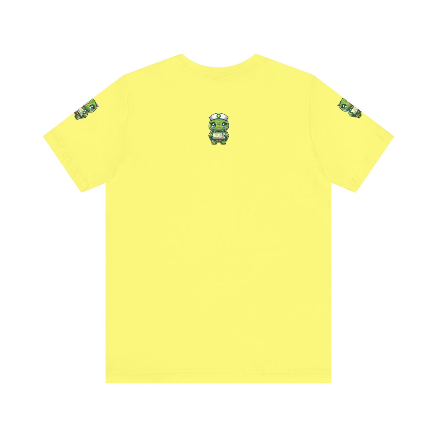 Lady Turtle Unisex Jersey Short Sleeve Pajama Tee