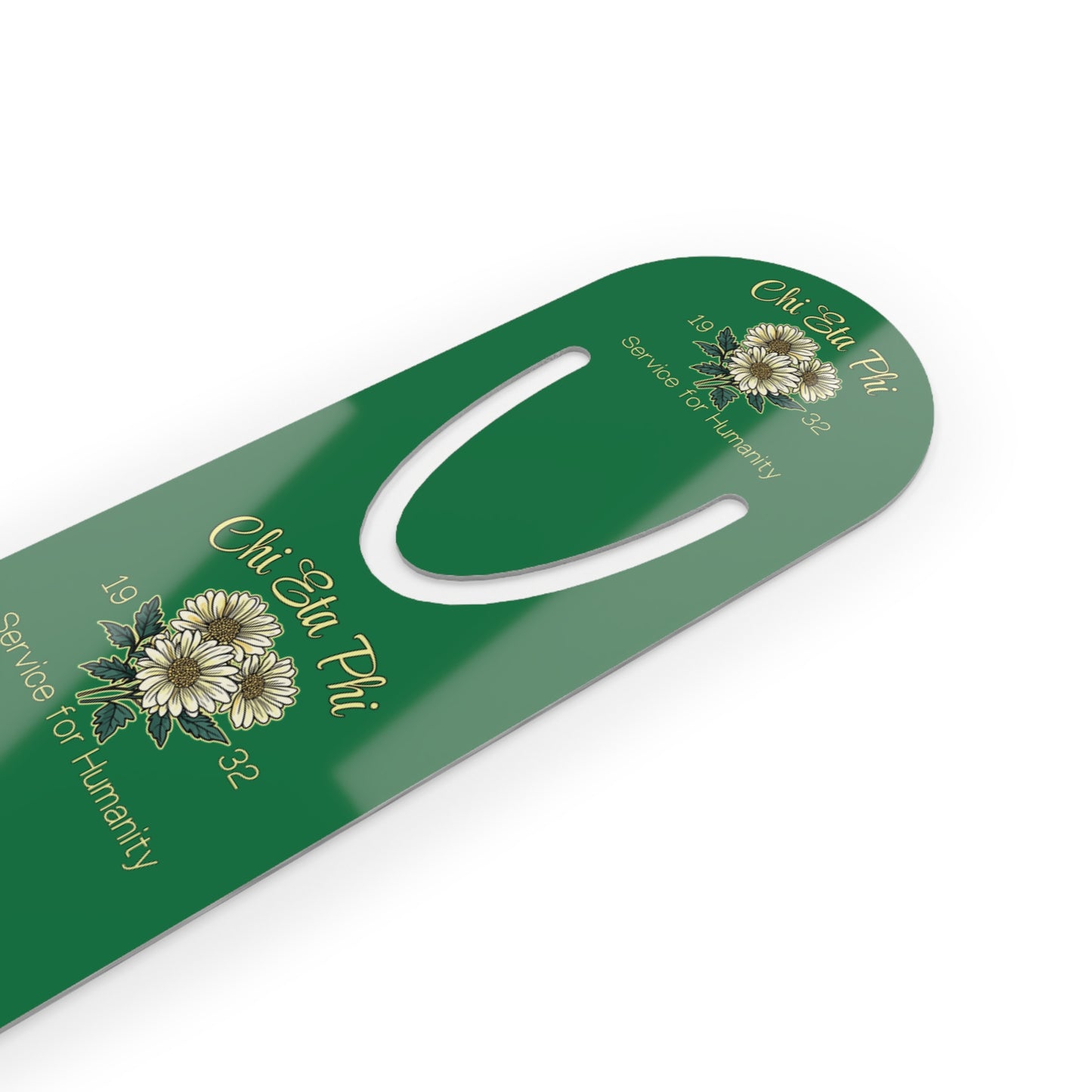 Chi Eta Phi Chrysanthemum Bookmark