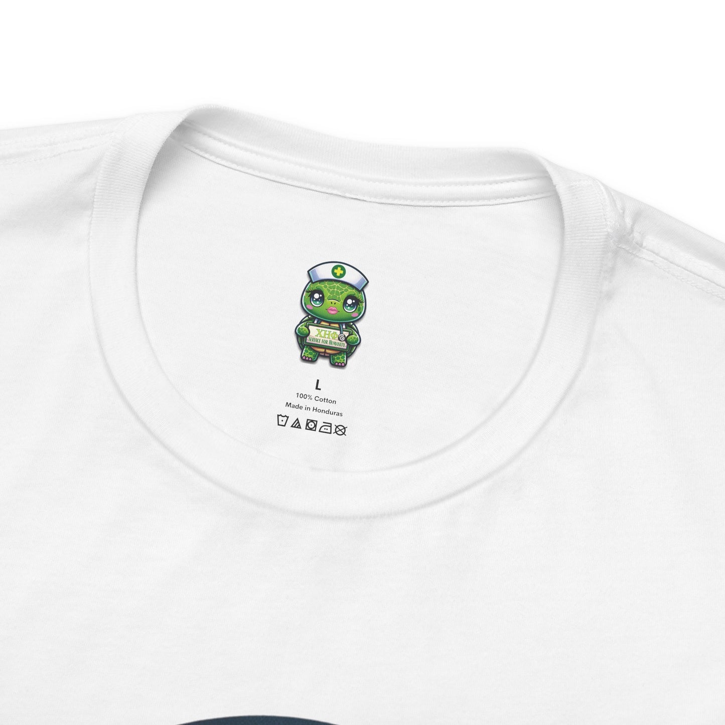 Lady Turtle Unisex Jersey Short Sleeve Pajama Tee