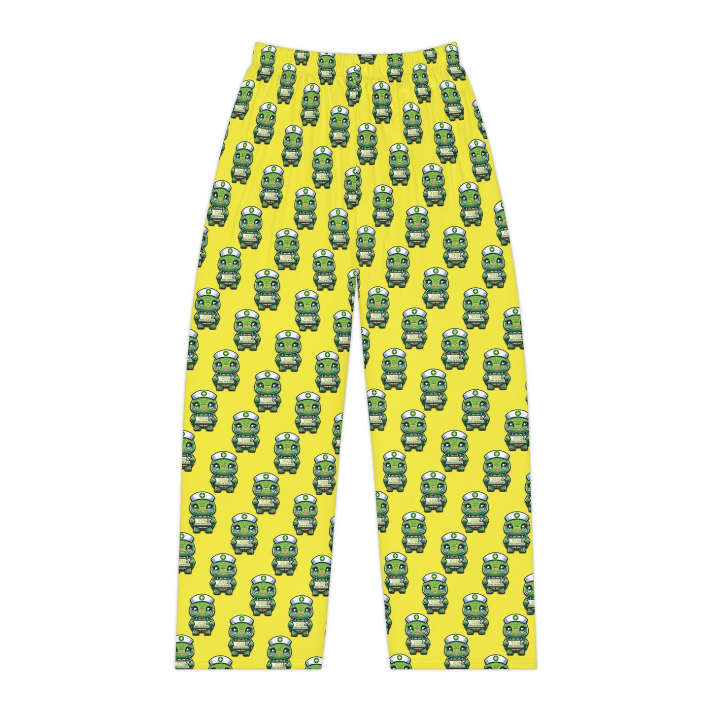 Yellow Turtle Pajama Pant