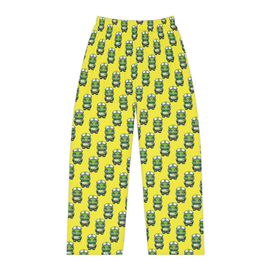 Yellow Turtle Pajama Pant