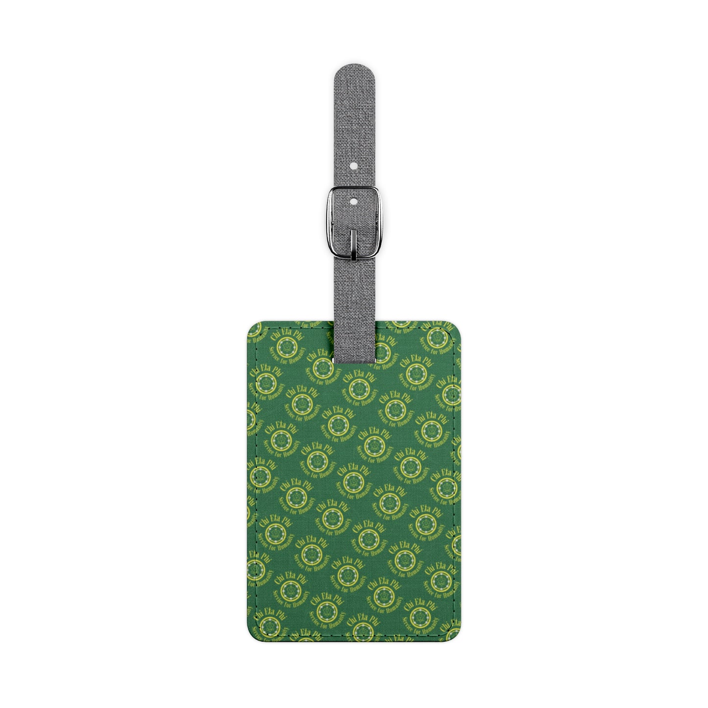 Matching Rectangular Polyester Luggage Tag