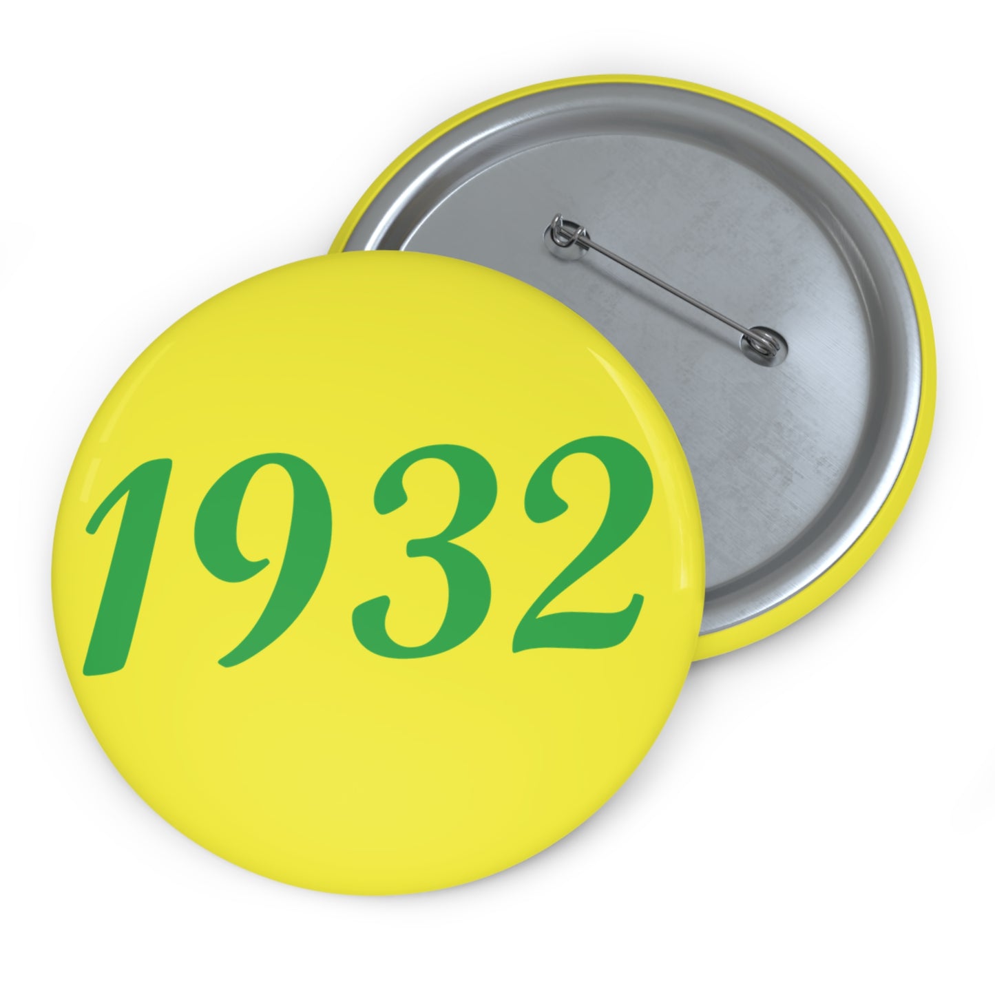 Yellow 1932 Button