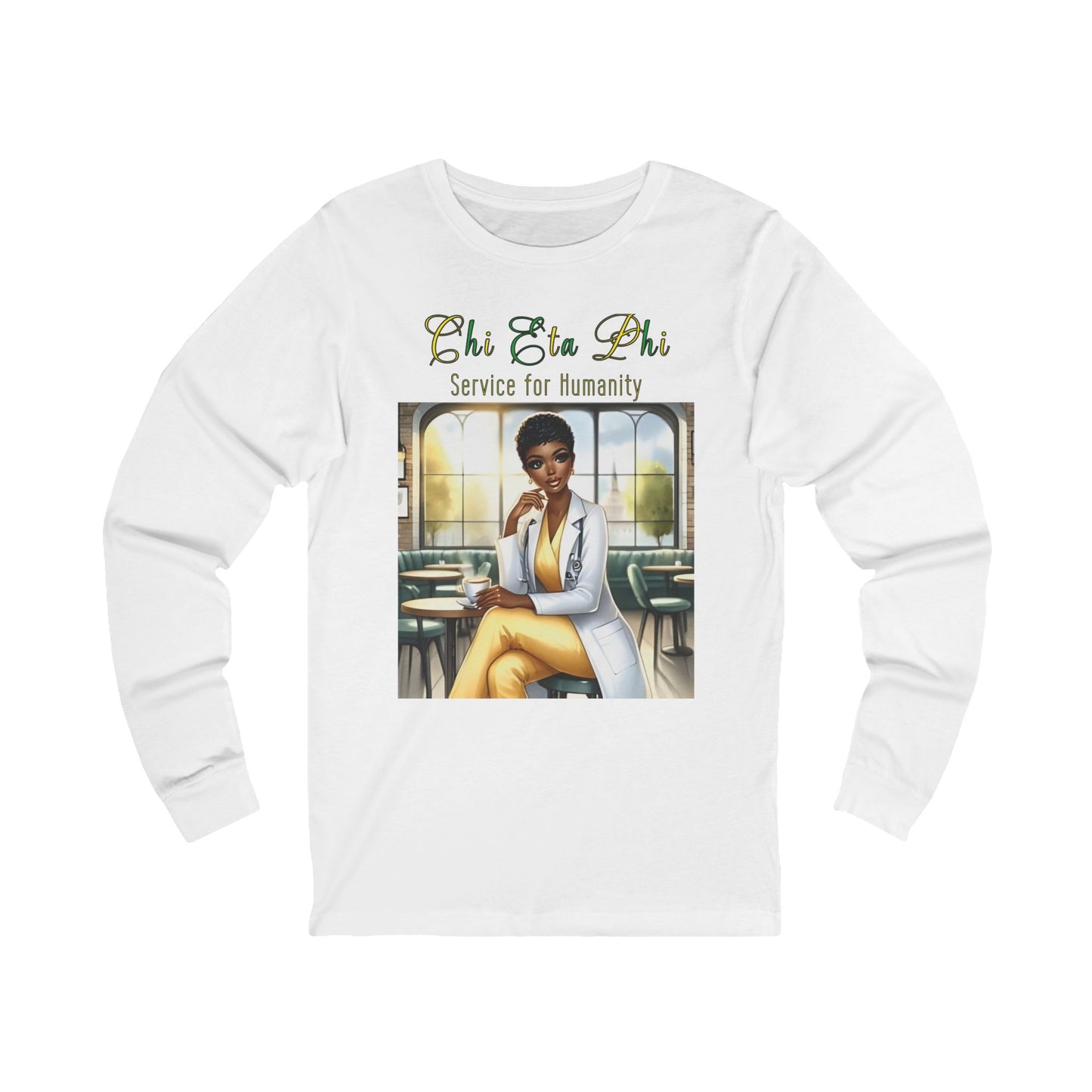 White Long Sleeve Winter Tee's