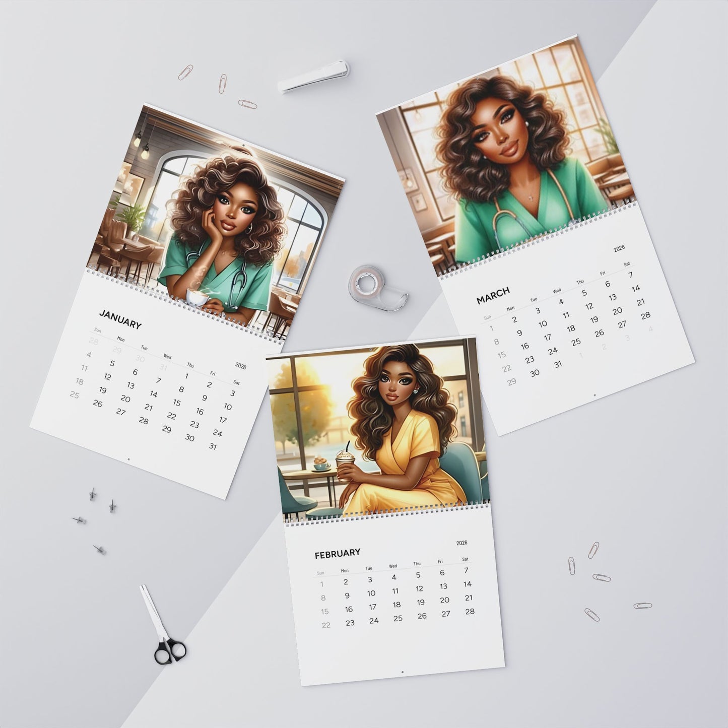 Chi Nurses Rock (2026) Calendar