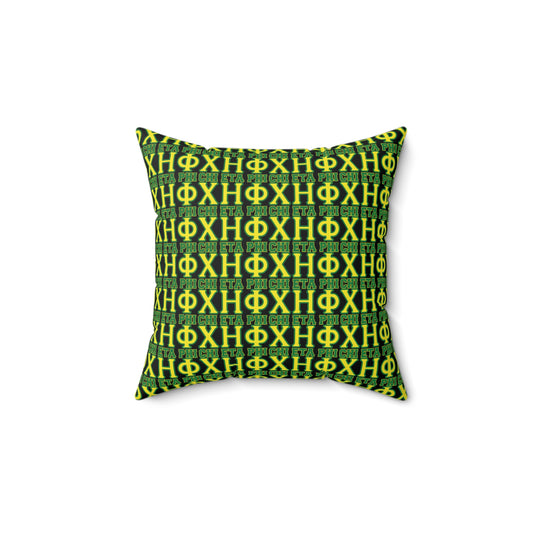 Chi Eta Phi Spun Polyester Square Pillow