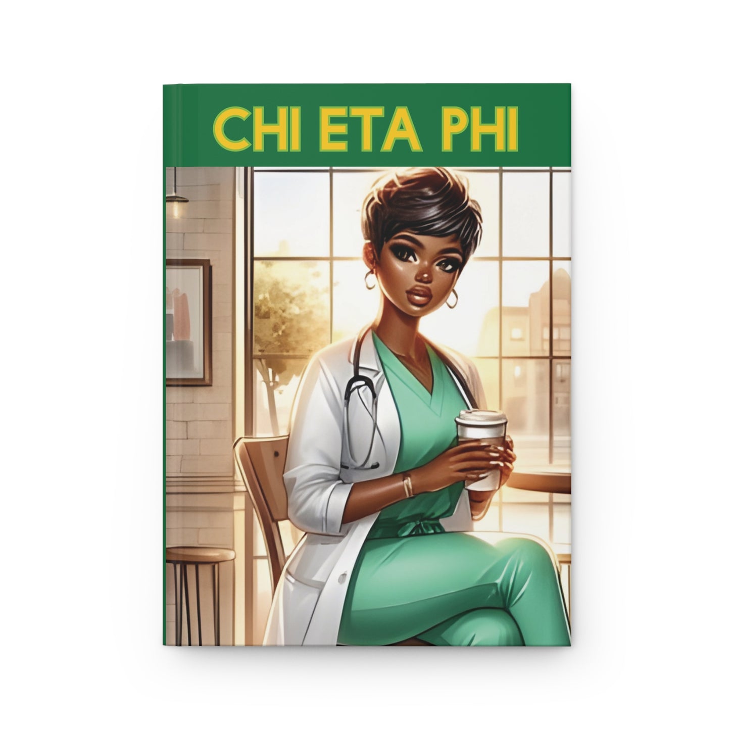 Chi Eta Phi Theme Journal - Ruled Lines