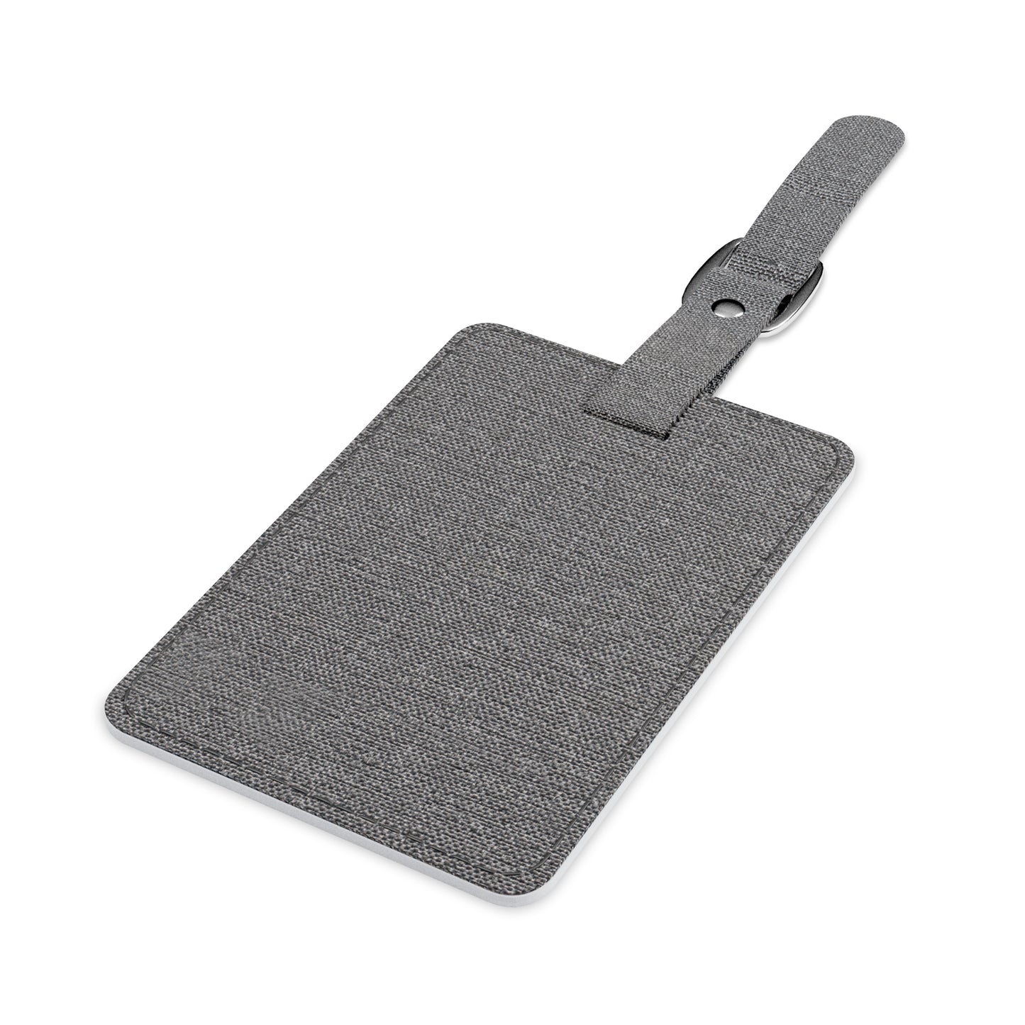 Matching Rectangular Polyester Luggage Tag