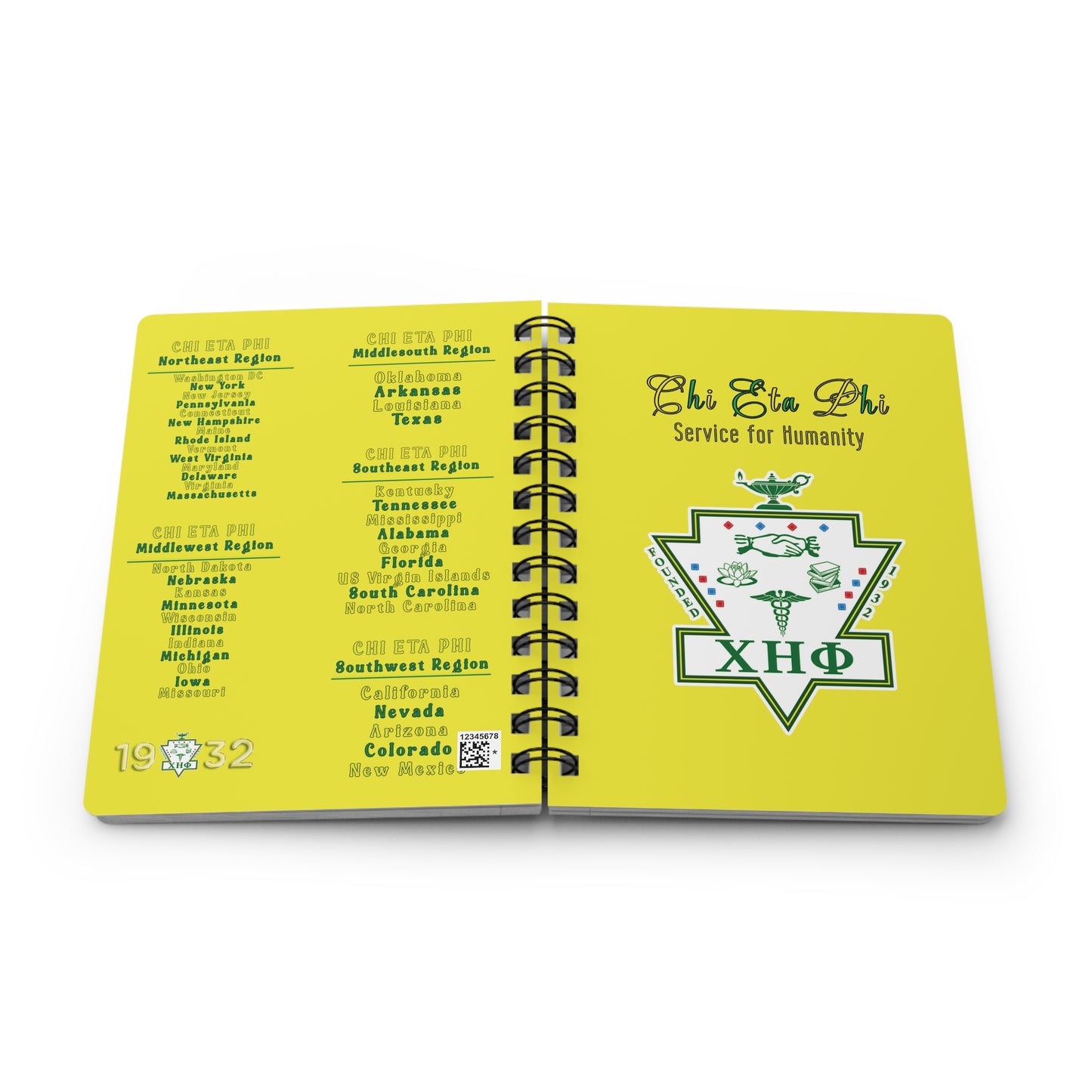 Chi Inspired Spiral Journals