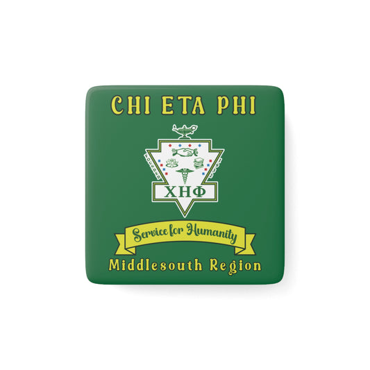 Middlesouth Region Porcelain Square Magnet