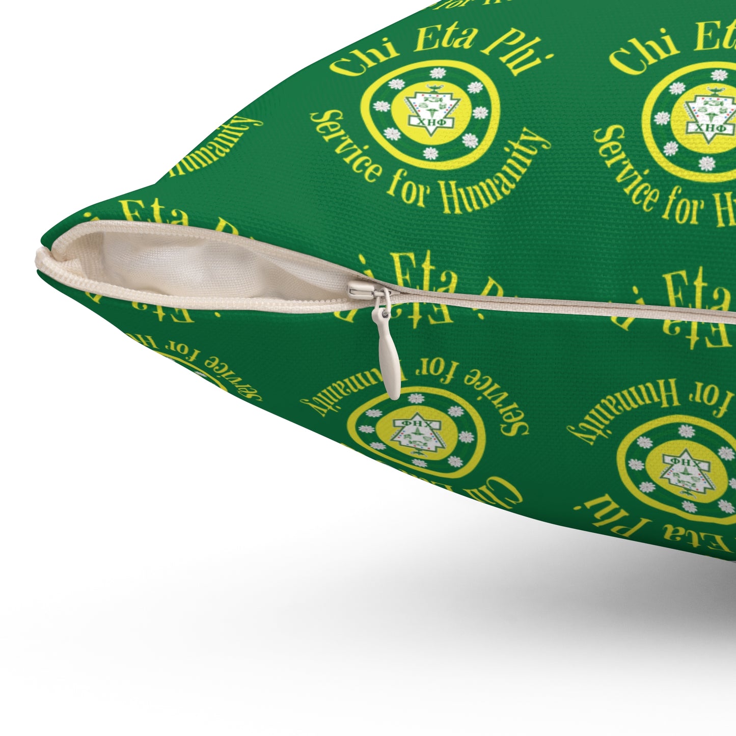 Chi Eta Phi Spun Polyester Square Pillow