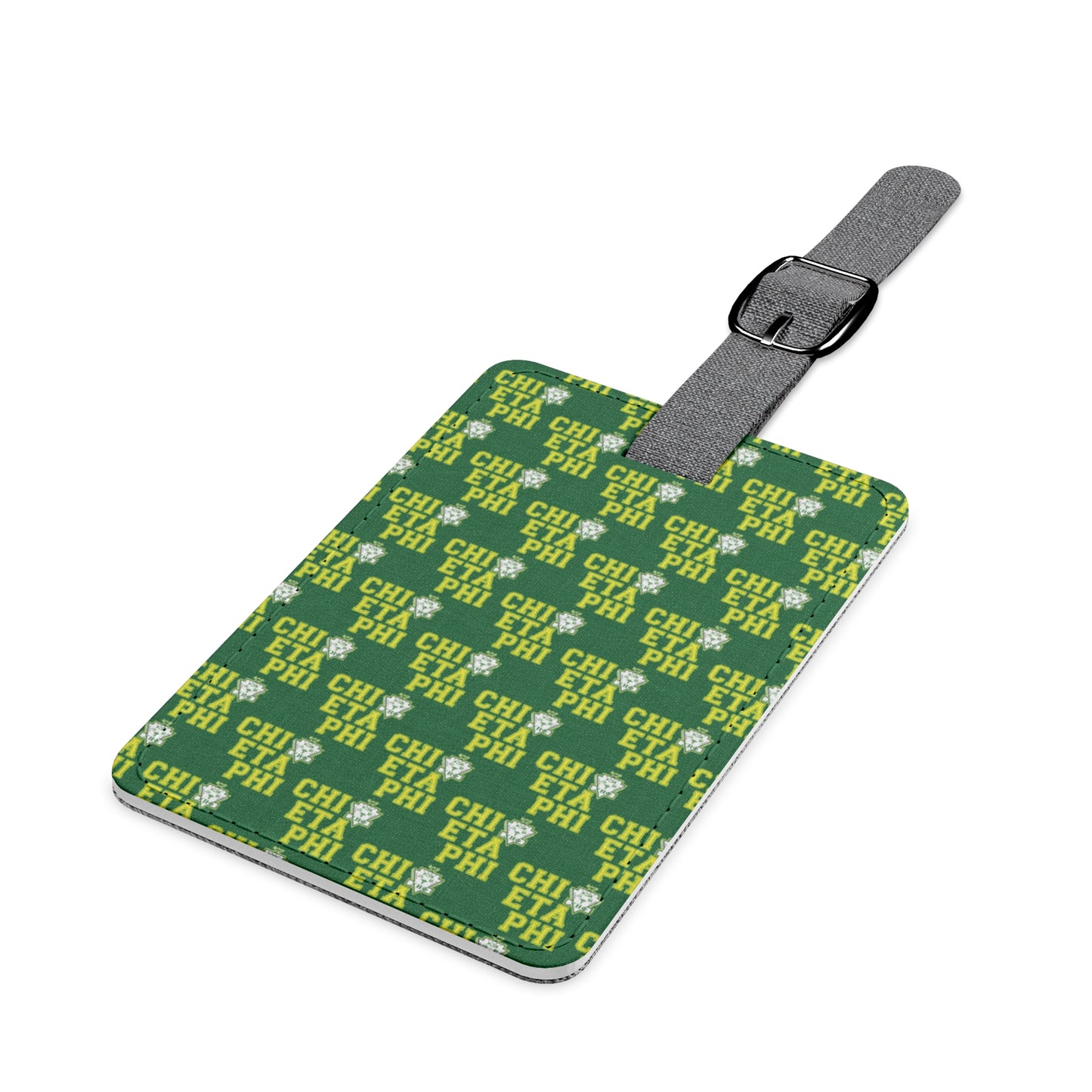 Matching Rectangular Polyester Luggage Tag