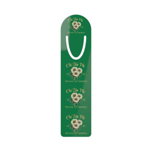 Chi Eta Phi Chrysanthemum Bookmark