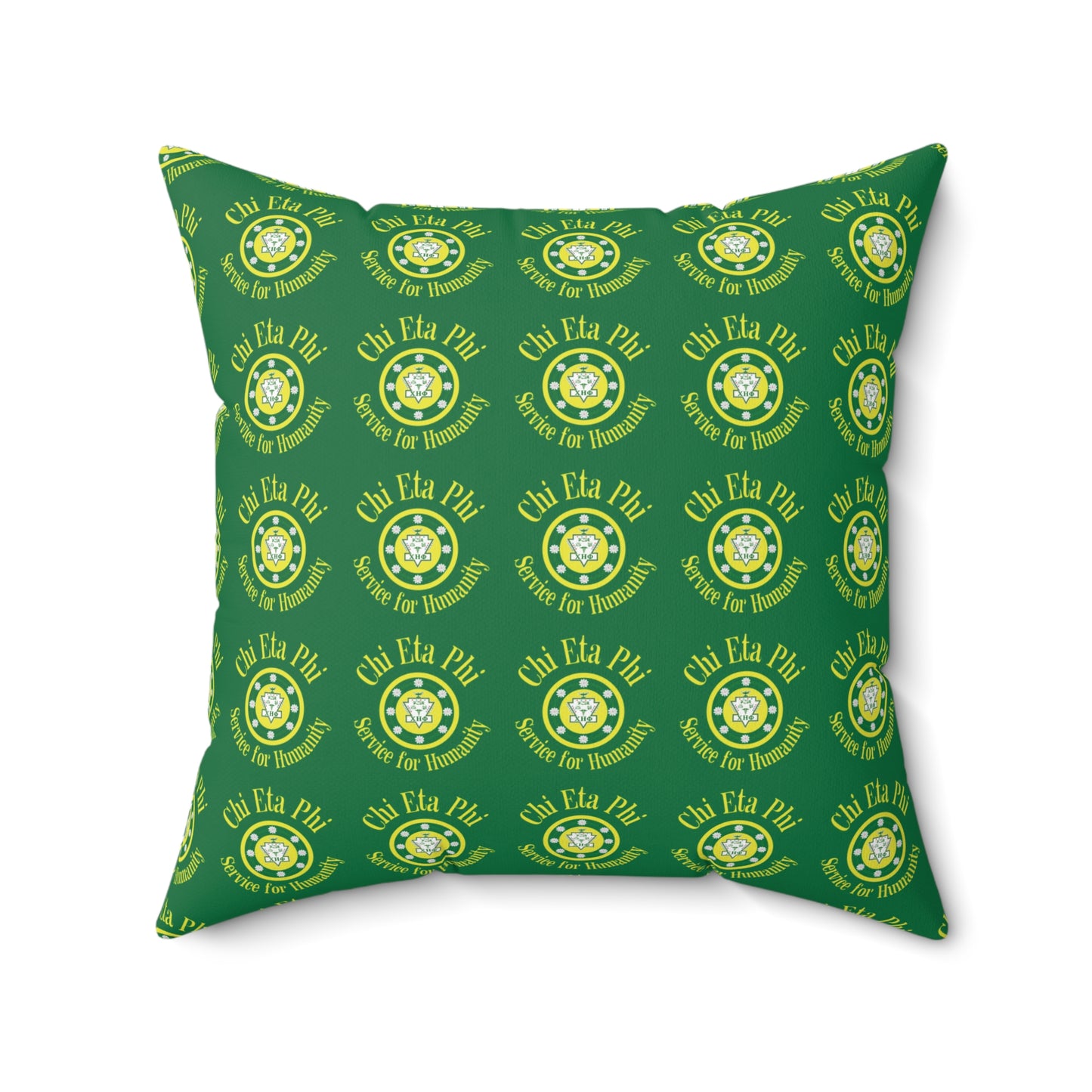 Chi Eta Phi Spun Polyester Square Pillow