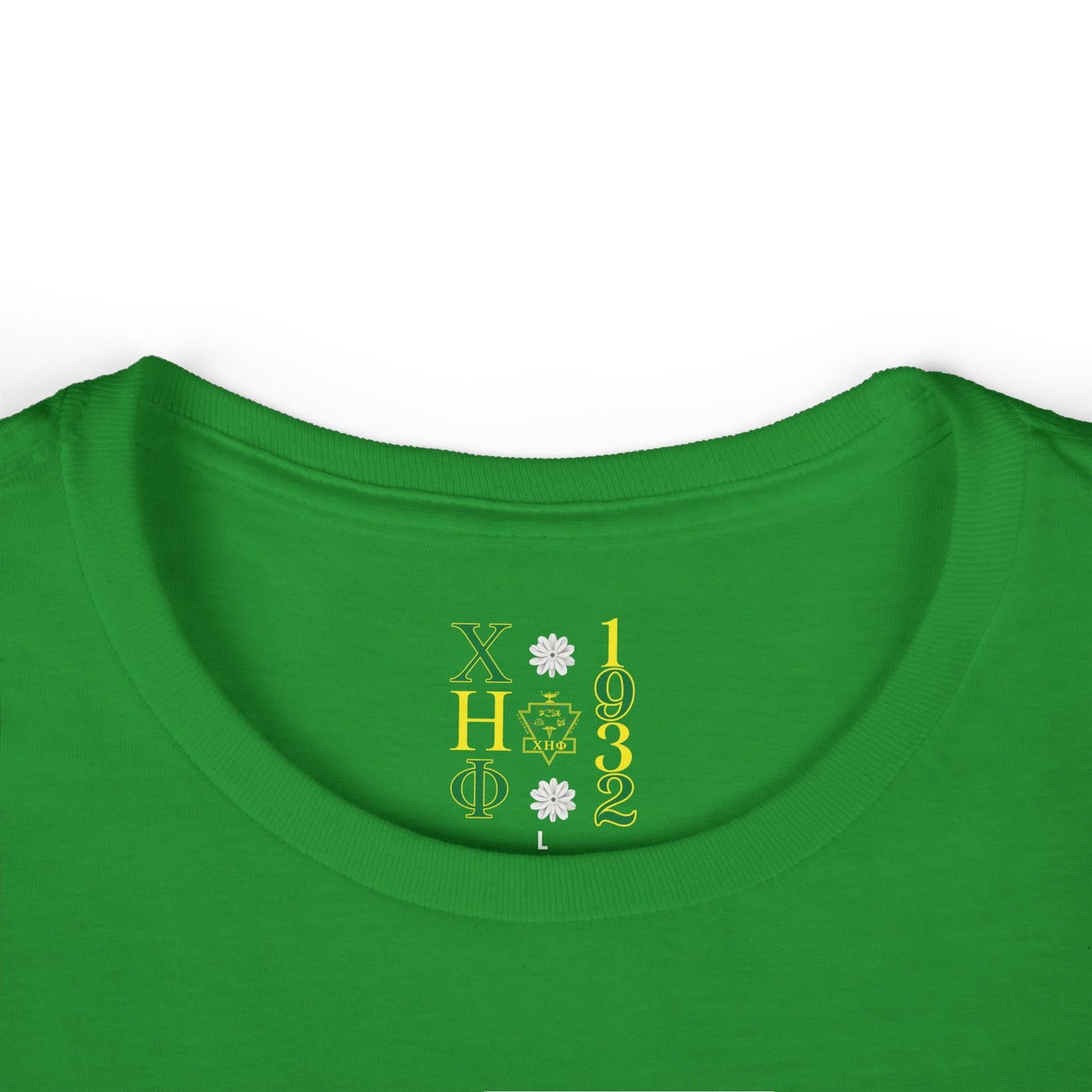 1932 Greek Letters Women’s Tee – Sorority Crest Heritage Shirt