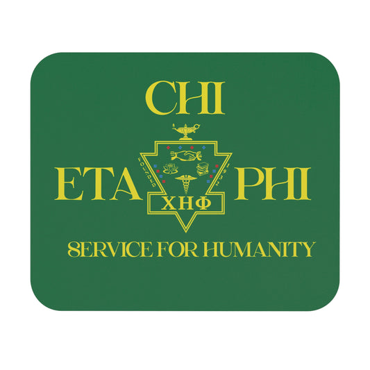 Green Chi Eta Phi Mouse Pad