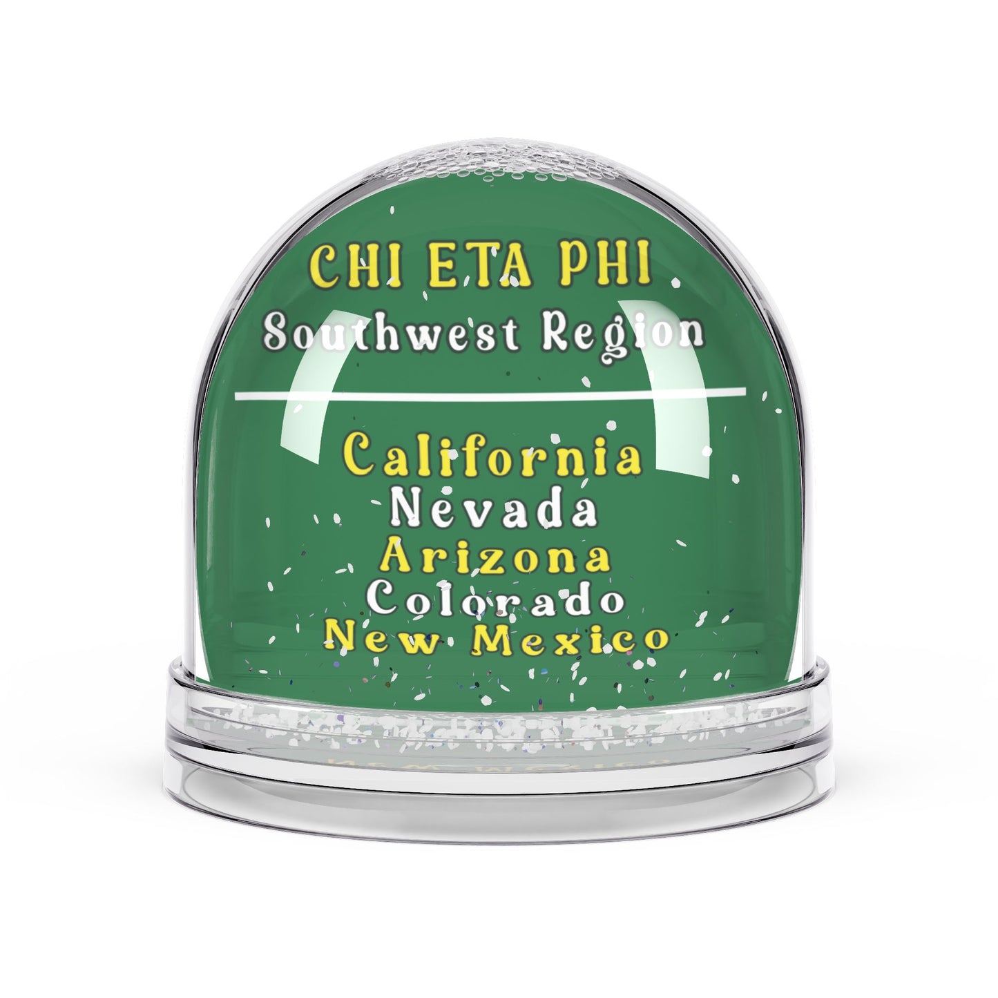 Chi Eta Phi Southwest Region Snow Globe