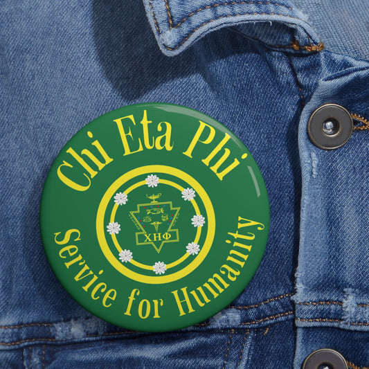 Green or Yellow Service for Humanity Button