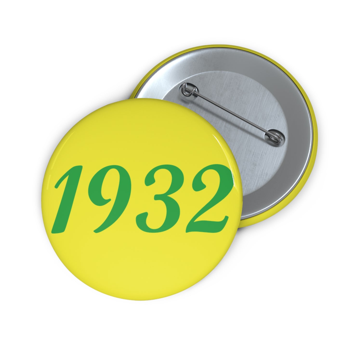 Yellow 1932 Button
