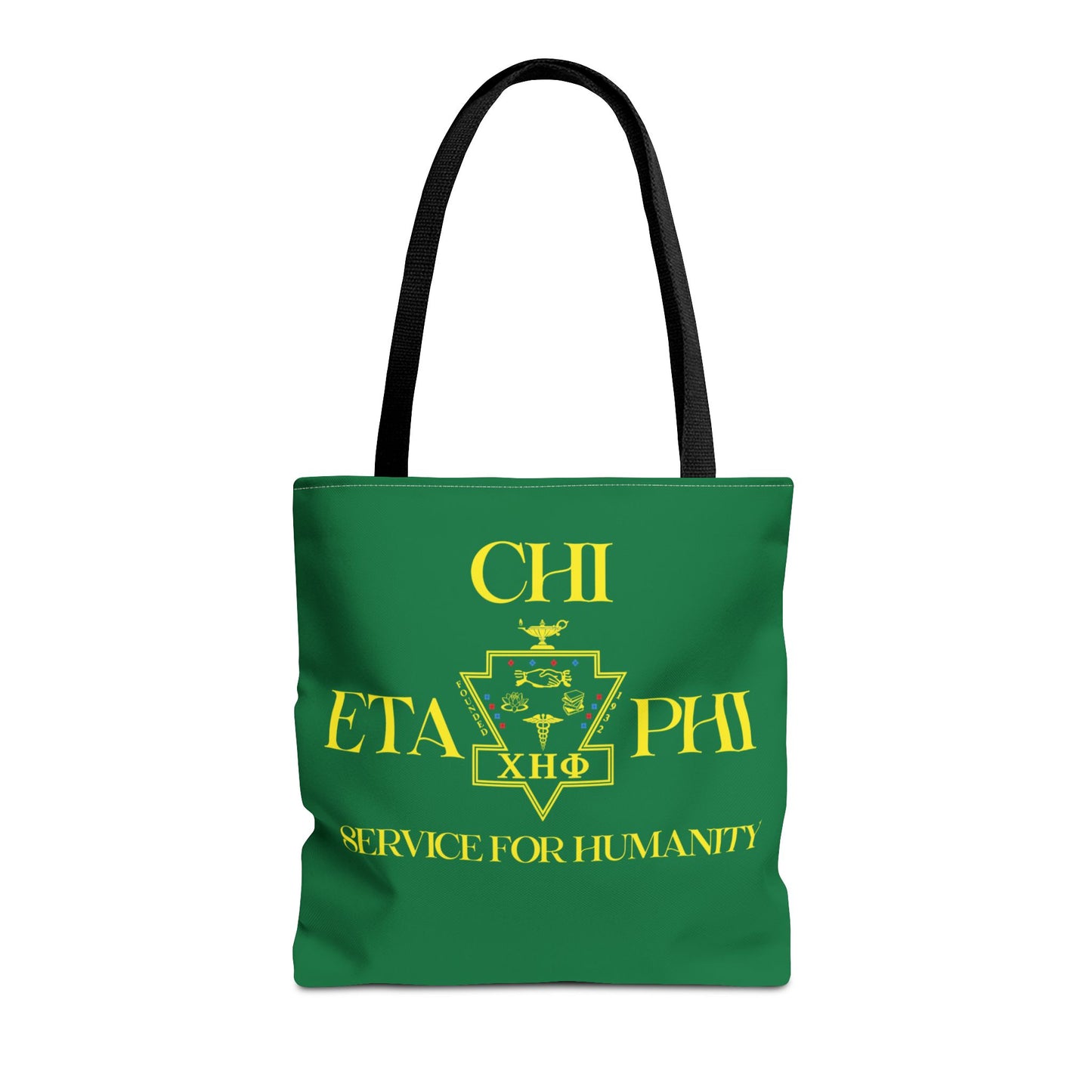 Southwest Region Tote Bag with Yellow and White Type