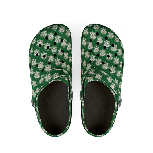 Unisex Chi Logo Rubber Shoes with Optional Strap