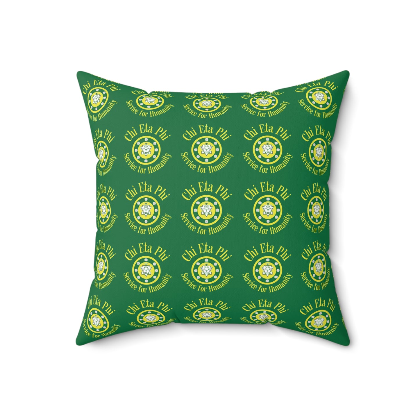 Chi Eta Phi Spun Polyester Square Pillow