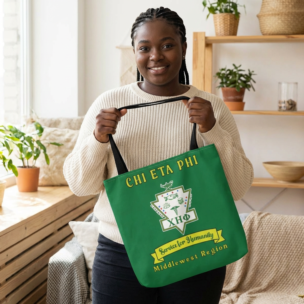 Chi Emblem Regional Tote Bags