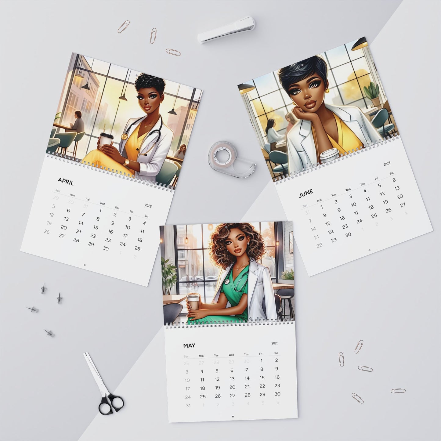 Chi Nurses Rock (2026) Calendar