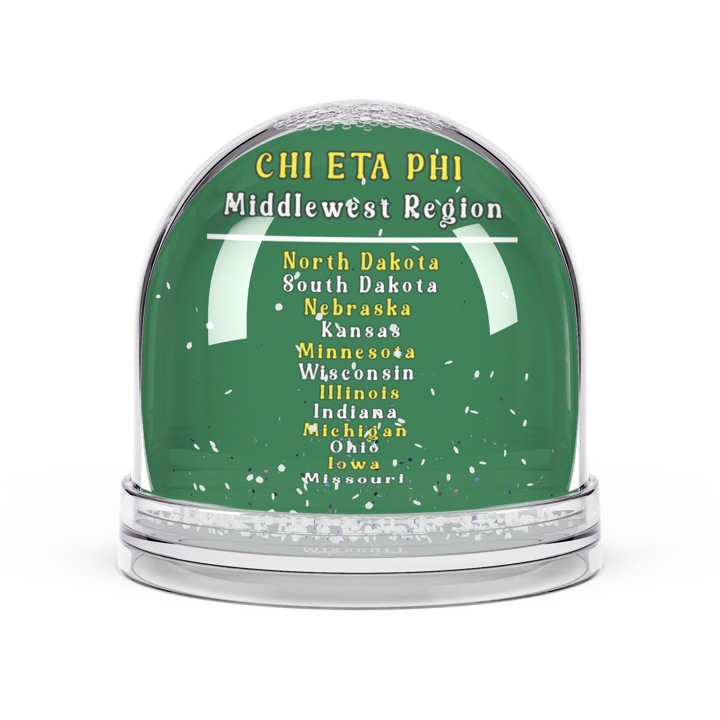 Chi Eta Phi Middlewest Region Snow Globe