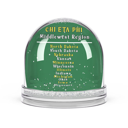Chi Eta Phi Middlewest Region Snow Globe