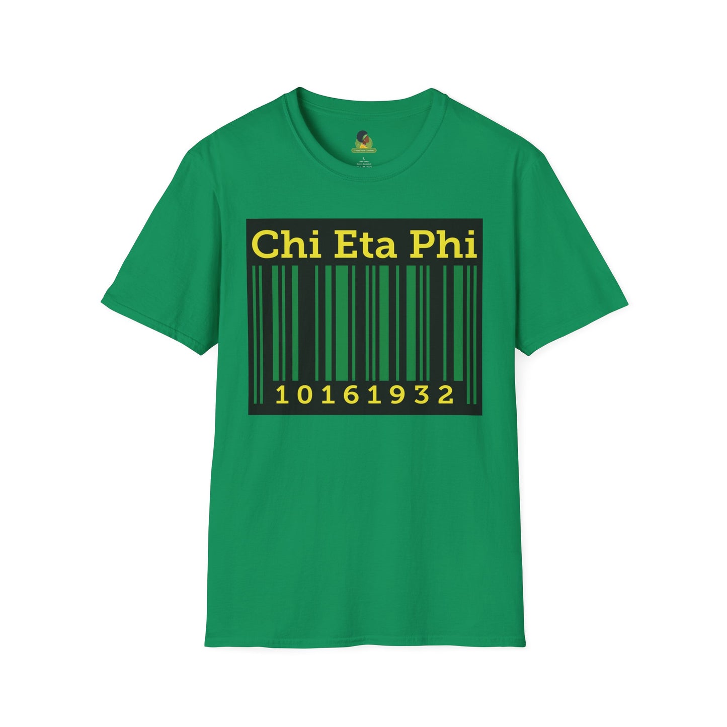 Chi Eta Phi Barcode T-Shirt — Sorority Founded 10/16/1932