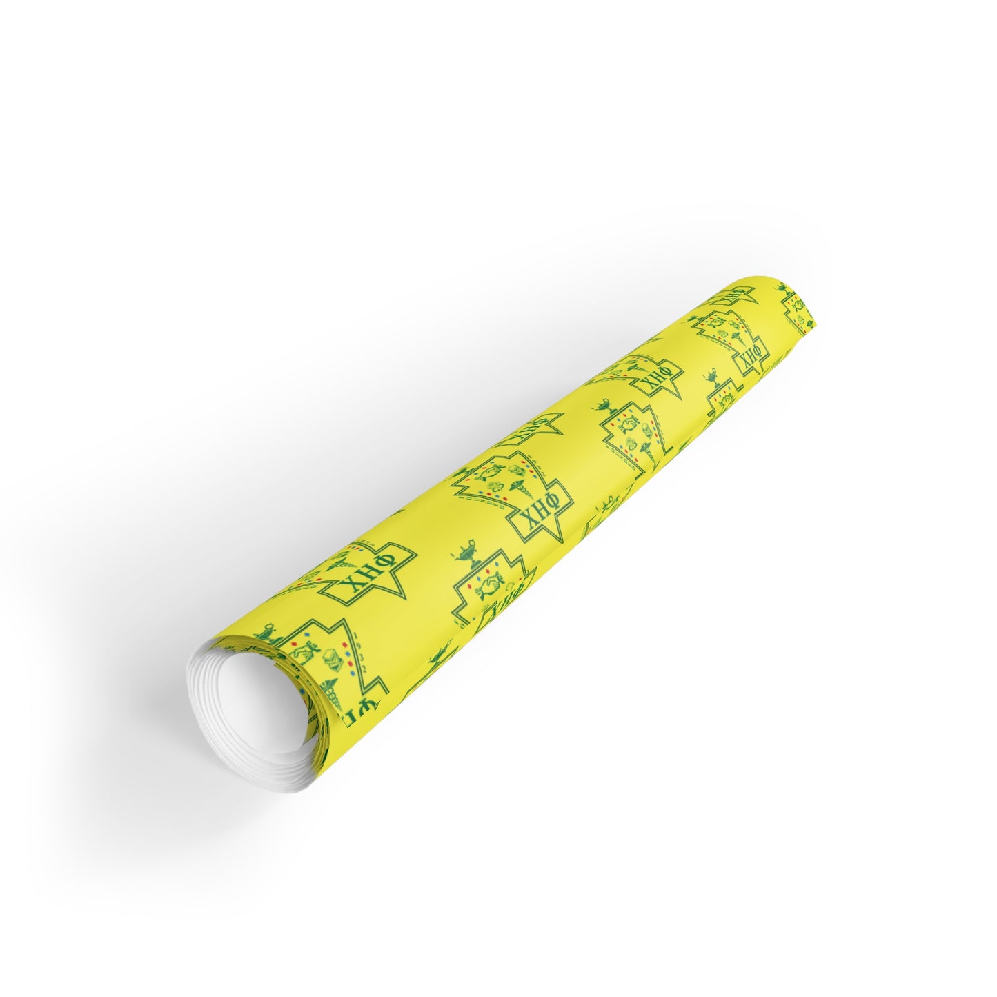 Chi Yellow Gift Wrapping Paper Rolls, 1pc