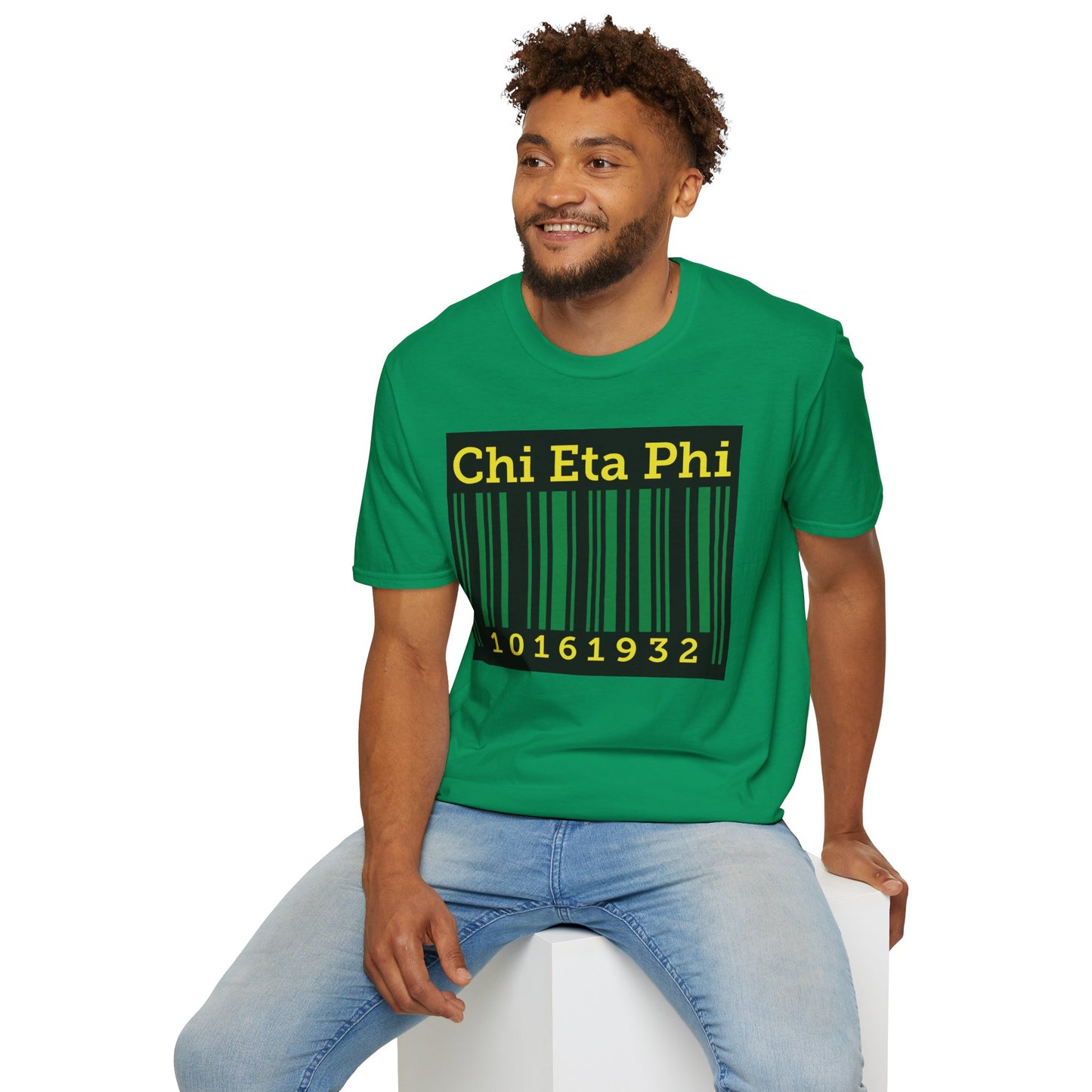 Chi Eta Phi Barcode T-Shirt — Sorority Founded 10/16/1932
