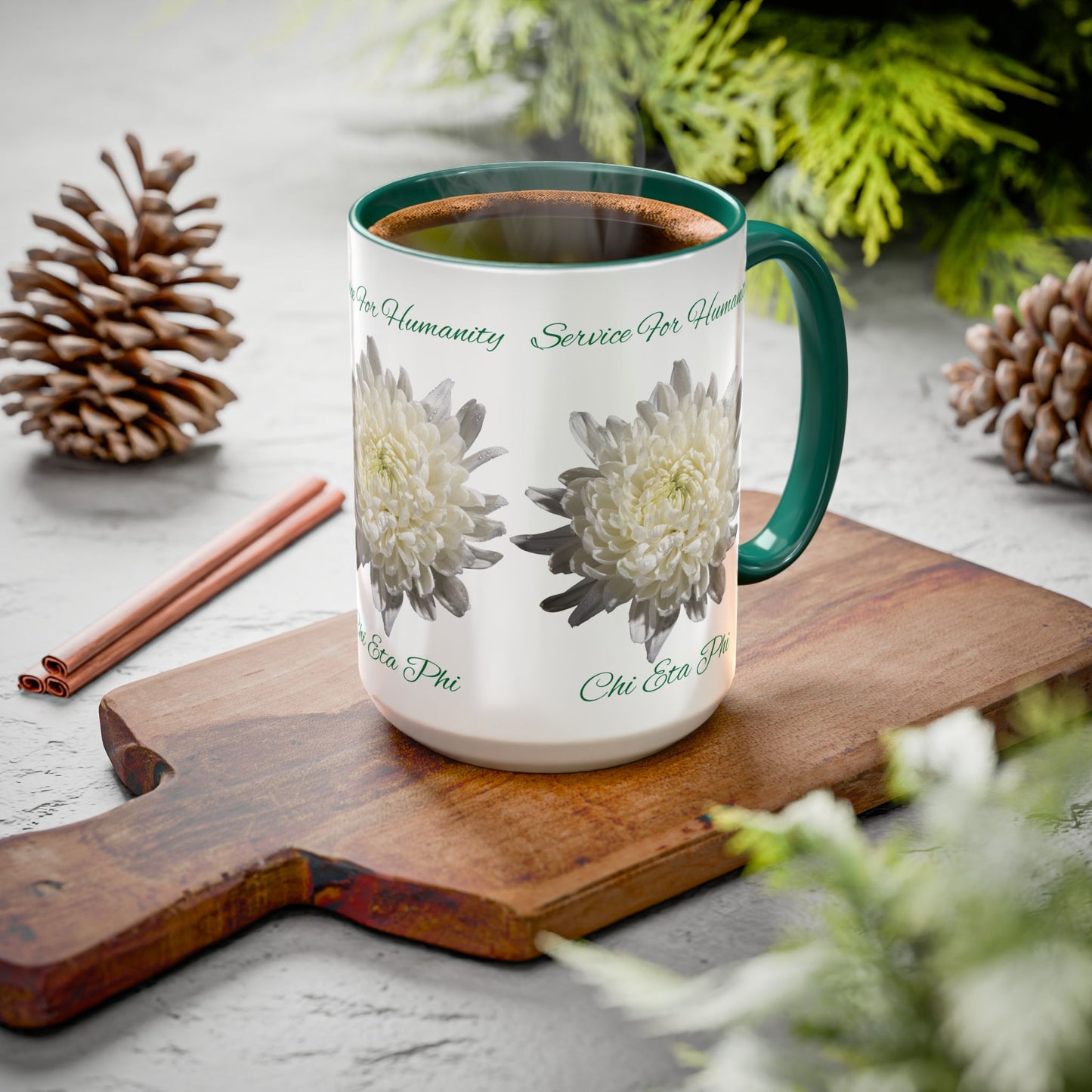 Chrysanthemum Mug, 11oz