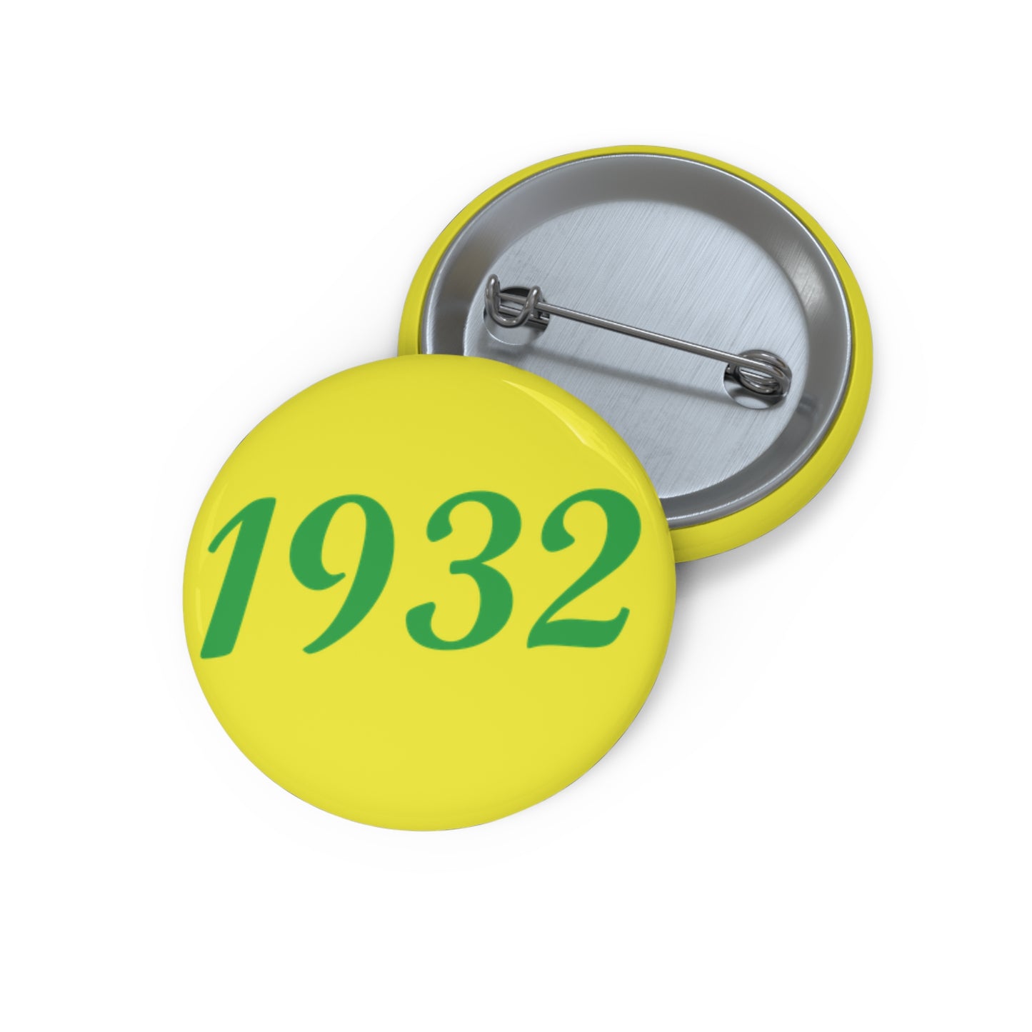 Yellow 1932 Button