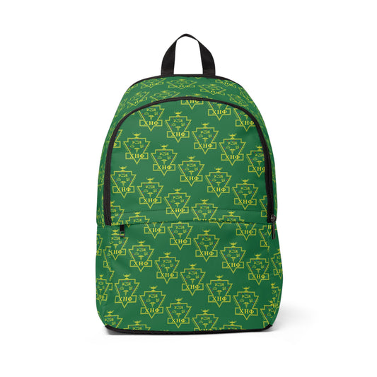 Chi Eta Phi Logo Unisex Fabric Backpack