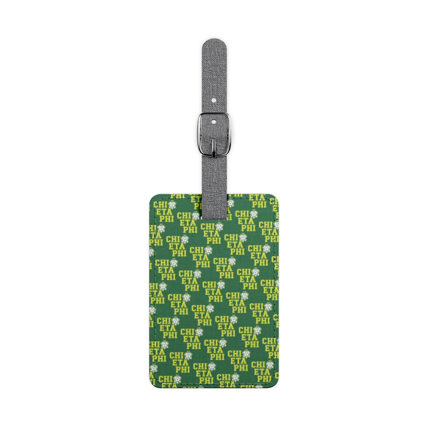 Matching Rectangular Polyester Luggage Tag