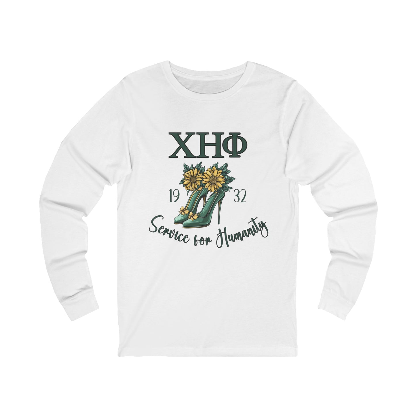 White Long Sleeve Winter Tee's