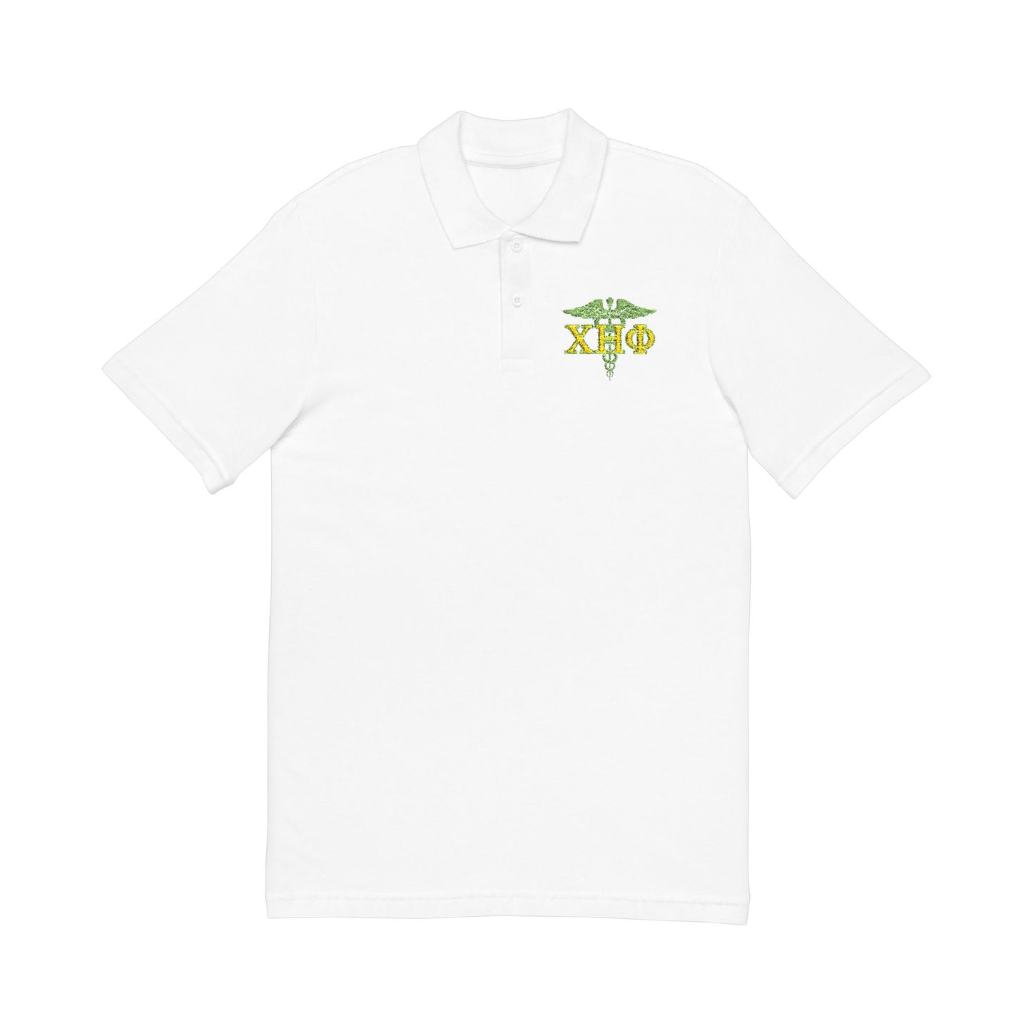 Unisex Pique Polo Shirt (Embroidery) Caduces