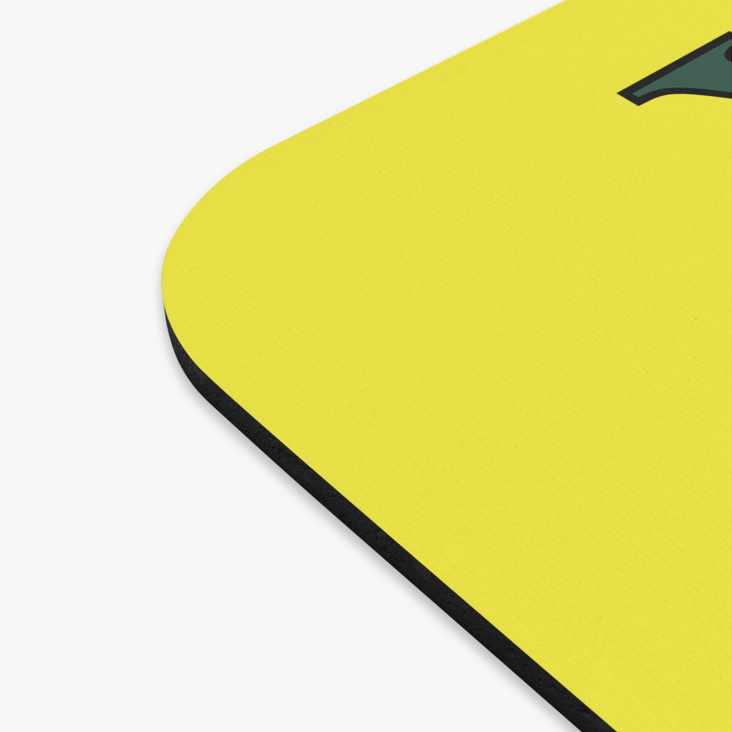 XHO Yellow Shoe Design Mouse Pad