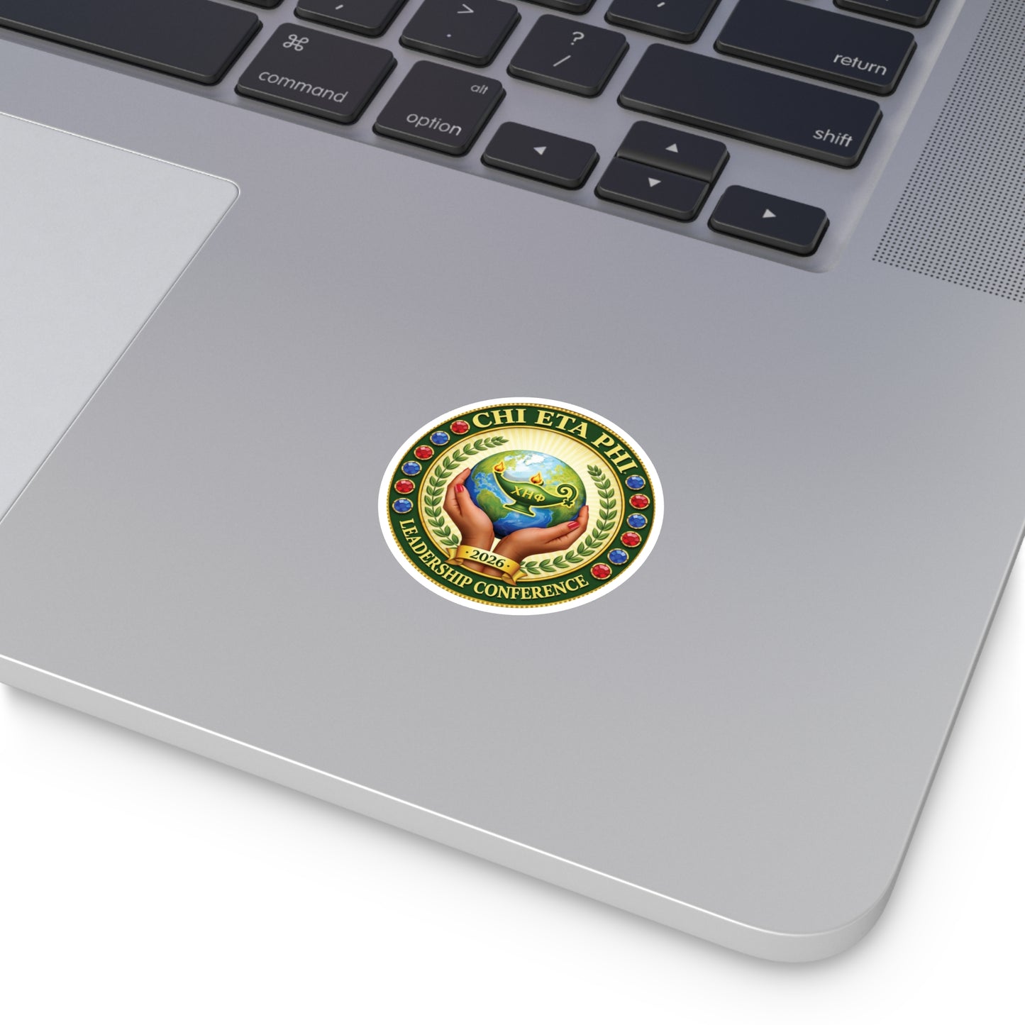Chi Eta Phi Leadership Conference 2026 Round Sticker — Sorority Logo Sticker (Indoor/Outdoor)