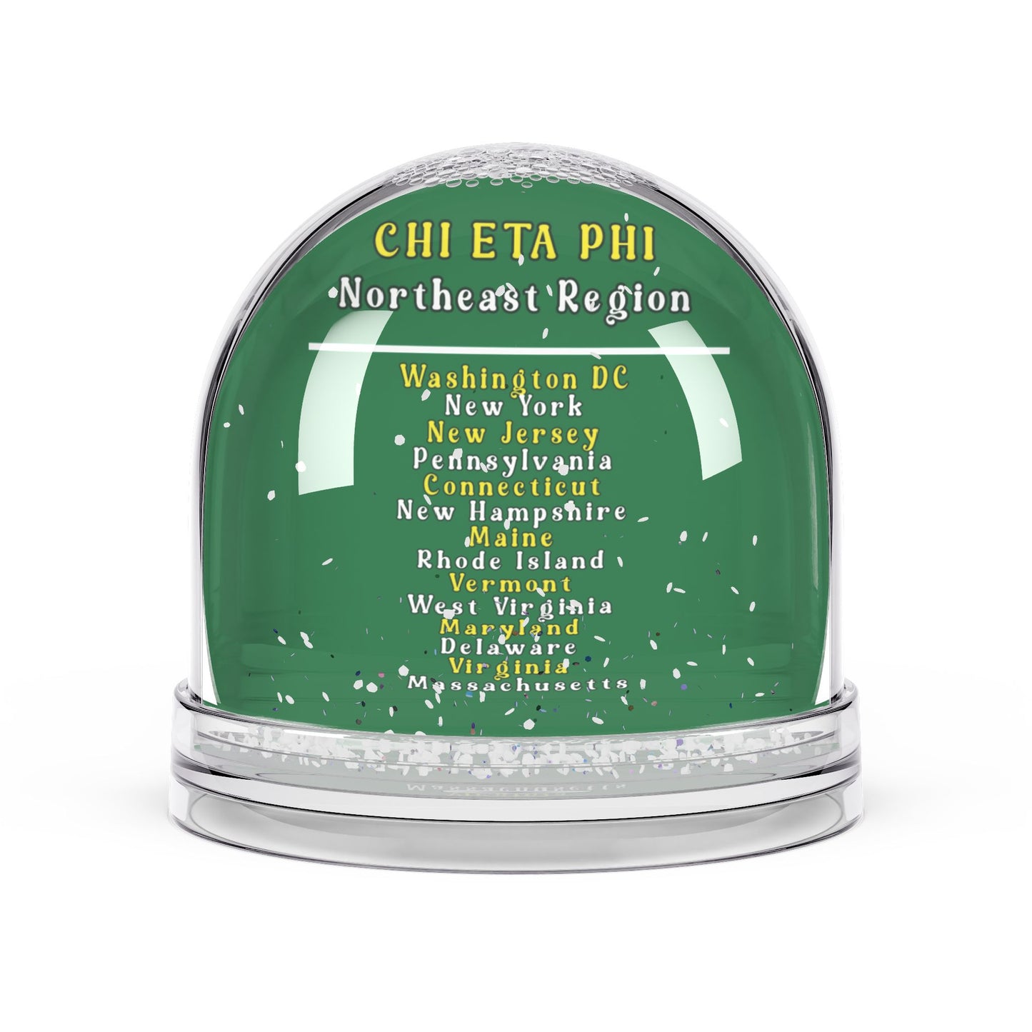 Chi Eta Phi Northeast Region Snow Globe