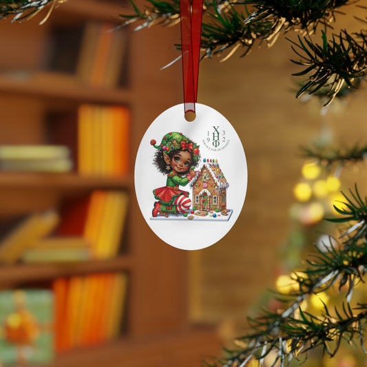 Metal Chi Xmas Ornaments