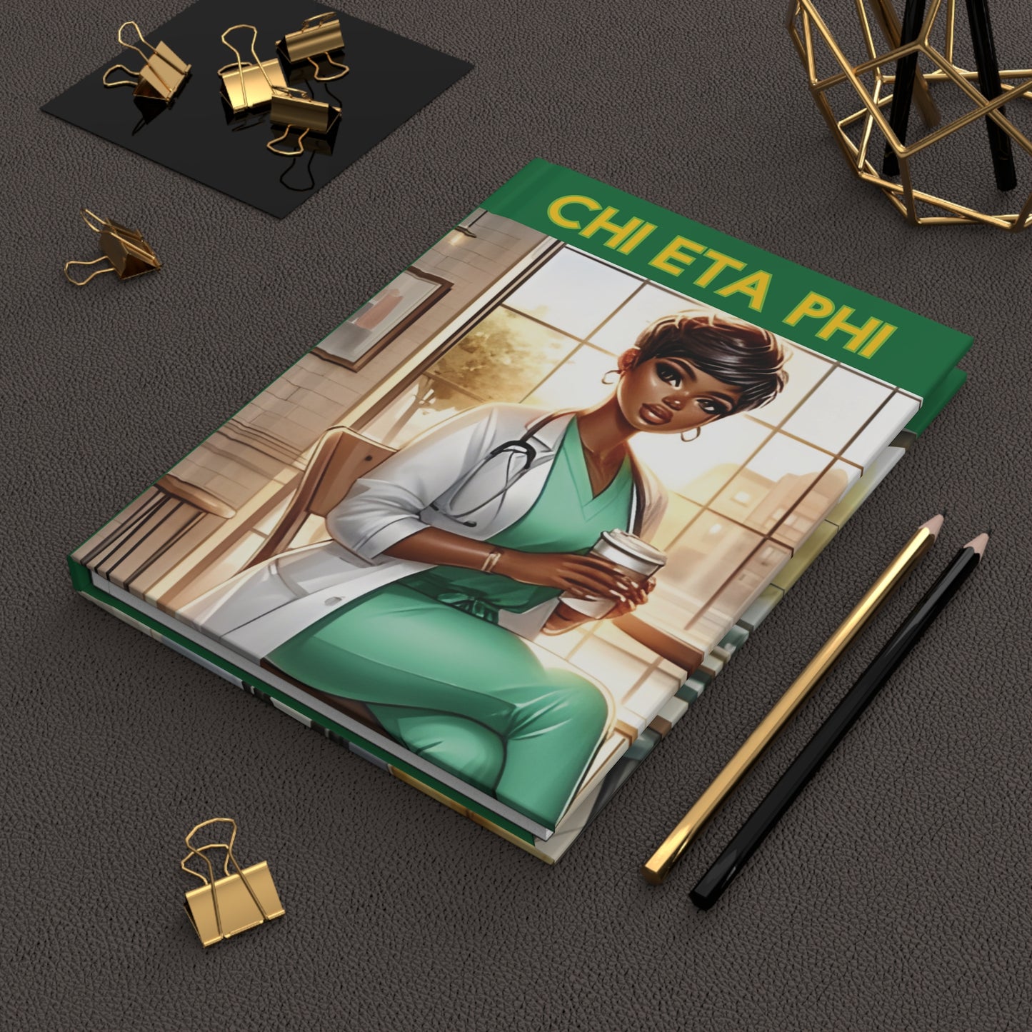 Chi Eta Phi Theme Journal - Ruled Lines