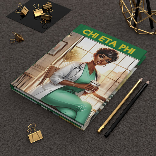 Chi Eta Phi Theme Journal - Ruled Lines